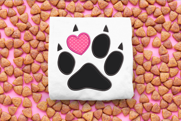 Cat Paw with Heart