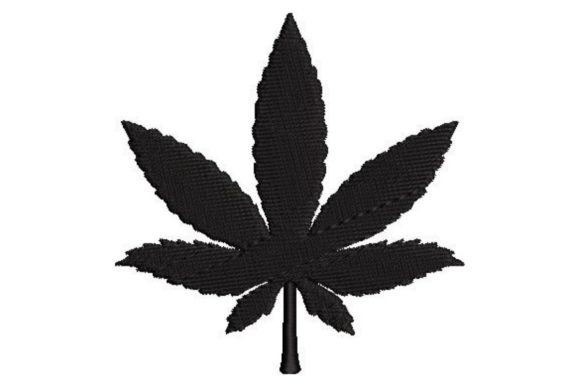 Hippie Marijuana Leaf